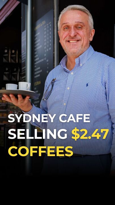 Sydney cafe owner delights with $2.47 coffee