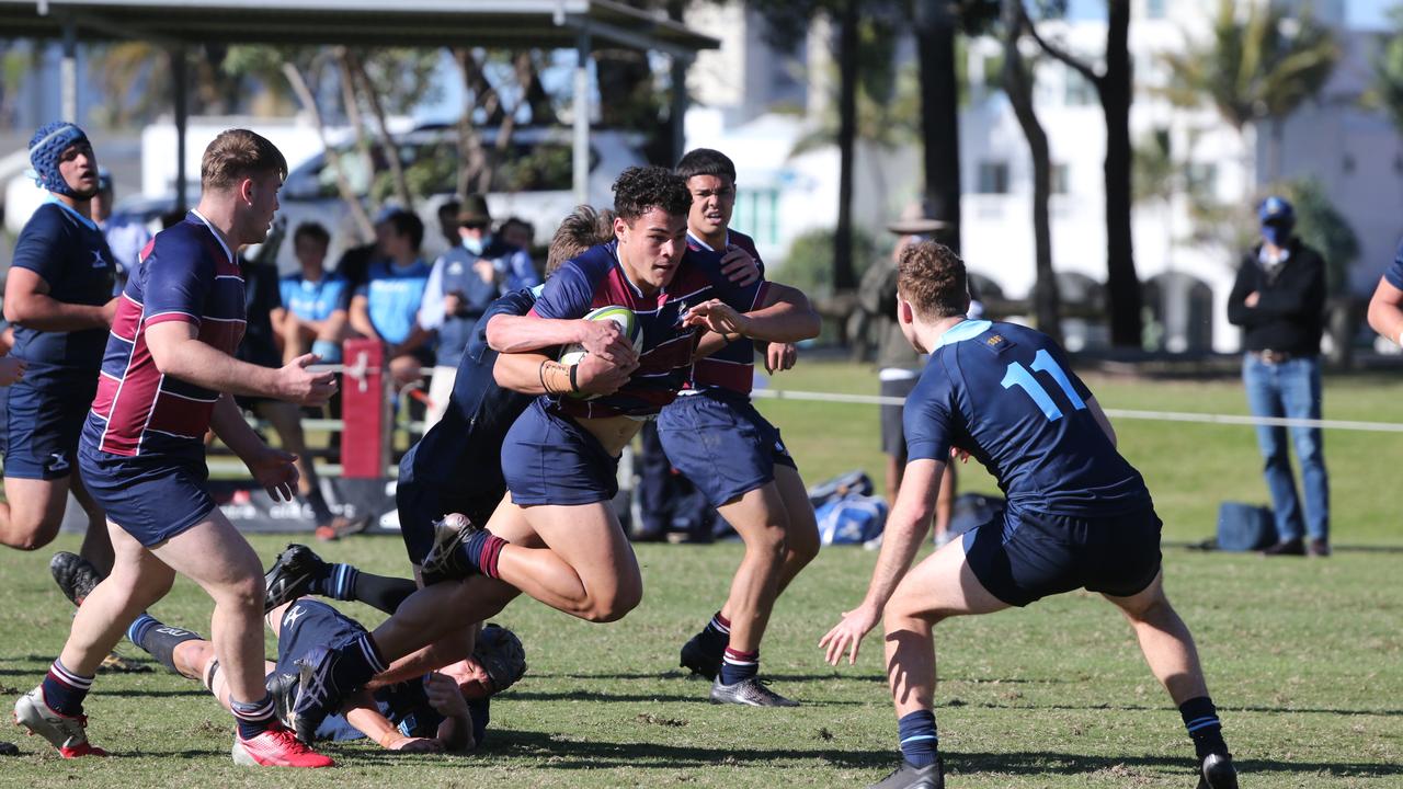 The Southport School’s Carsen Patu. Pic Mike Batterham