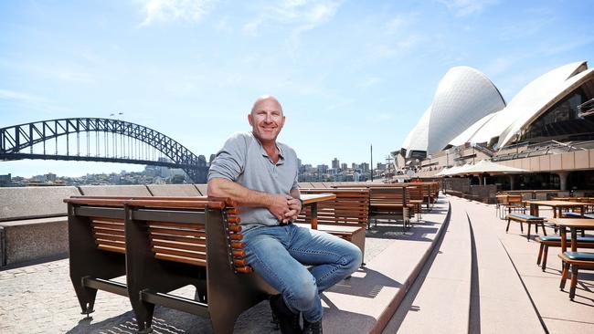 Matt Moran is urging the government to reassess capacity limits. Picture: Tim Hunter