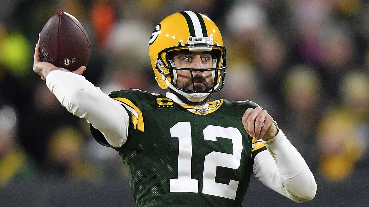 Aaron Rodgers reportedly wants out of Green Bay. (Photo by Quinn Harris/Getty Images)