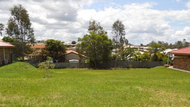 A vacant block at 26 Gympie View at the Southside was expected to go under the hammer. Dr Pics: CoreLogic