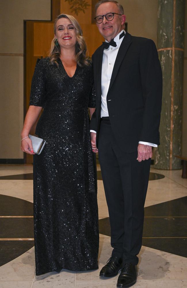 Vogue Australia editor-in-chief said Ms Haydon’s ‘most daring look’ was the sequin dress she wore to the Midwinter Ball. Picture: Martin Ollman/NCA NewsWire