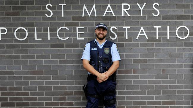 Daniel Hadley was named St Marys LAC Police Officer of the Year in 2014.