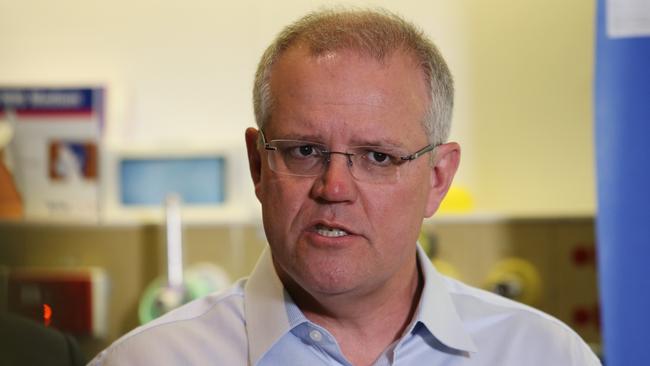 Scott Morrison has lifted the Coalition and cemented his lead over Bill Shorten. Picture: Hollie Adams.