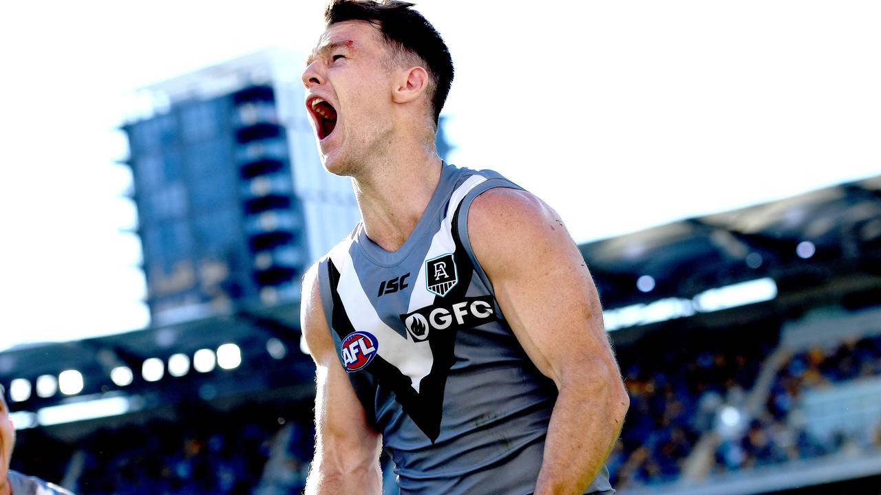 Robbie Gray was the king of clutch moments for the Power. Picture: Getty Images