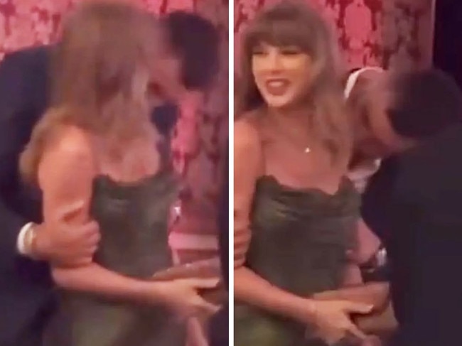 Taylor Swift and Travis Kelce were spotted in a PDA at a recent event. Picture: Instagram