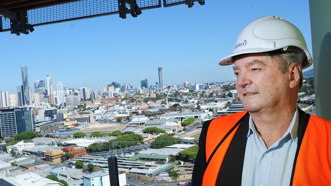 Property king David Devine loved to lunch at the pier