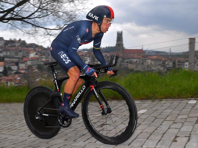 Richie Porte is heading to Tokyo after being chosen in his second Olympic team. Picture: Luc Claessen/Getty Images