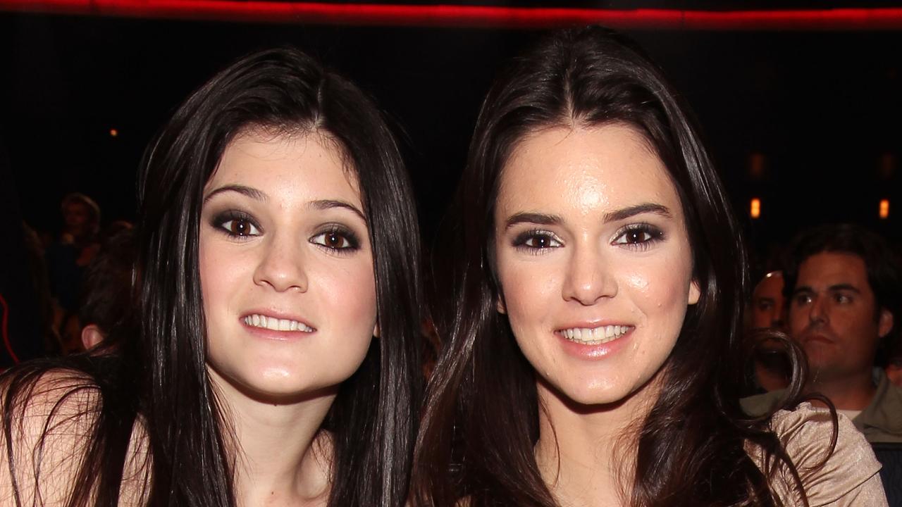 Kendall and Kylie were very young when KUWTK first aired. Picture: Getty