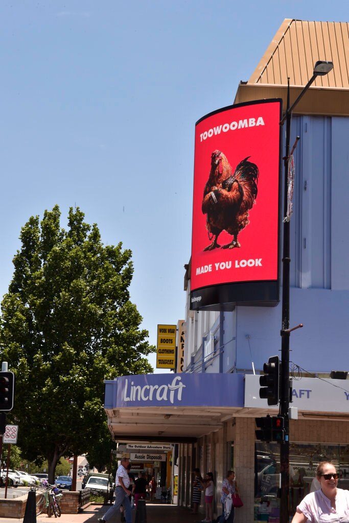 Digital billboard in Toowoomba | The Courier Mail