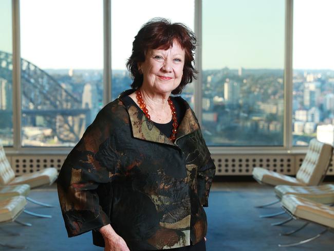 24/8/20: MP's new chairman Debra Hazelton, who has been on the AMP board since June 2019 and has more than 30 years' experience in the financial services sector she was promoted today following the resignation of David Murray. Pictured at AMP HQ at Circular Quay in Sydney. John Feder/The Australian.