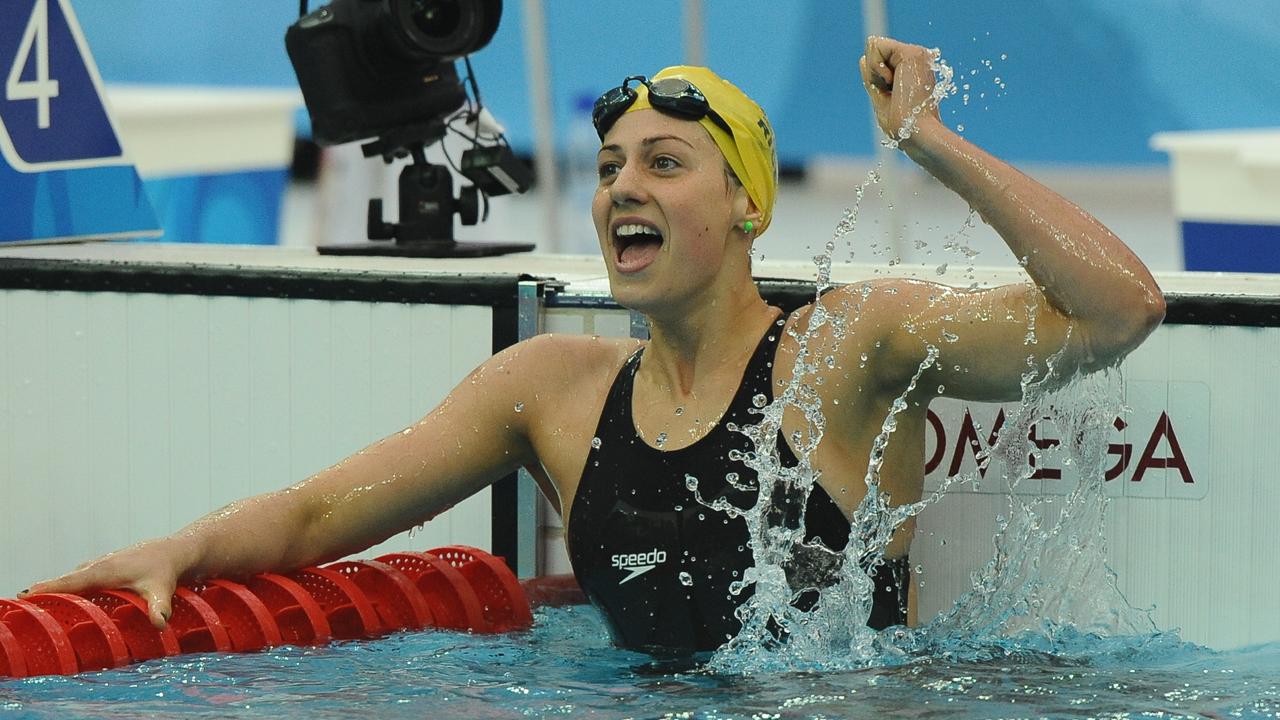 Stephanie Rice won three gold medals in Beijing. Photo by Liewig Christian/Corbis via Getty Images