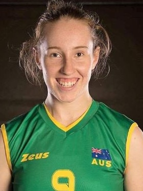 Australian volleyball star Jenny Tait