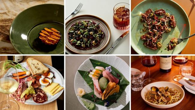 Six of SA's top restaurants of 2024. Pictures: Supplied