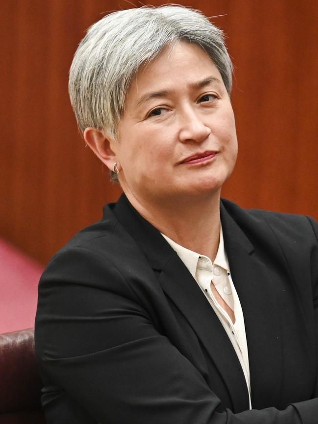 Foreign Minister Penny Wong. Picture: NewsWire / Martin Ollman