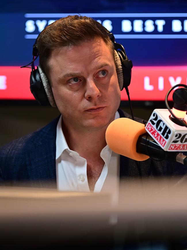 Ben Fordham. Picture: AAP Image/Joel Carrett