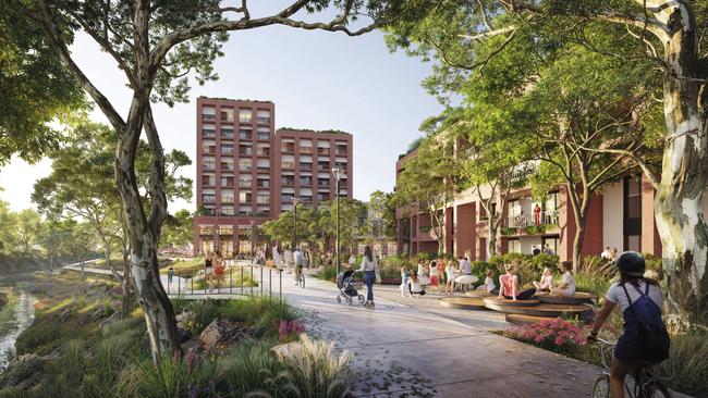 An artist's impression of the upcoming Southwark development at the former West End Brewery site. Picture: Supplied