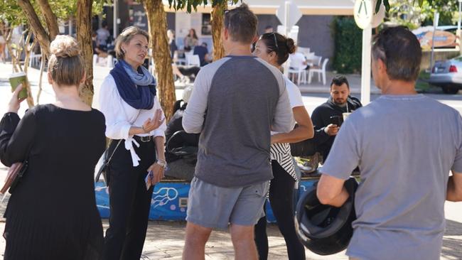 Katherine Deves said she was drawing strength from conversations with Warringah locals. Picture: Facebook (Katherine Deves, Liberal)