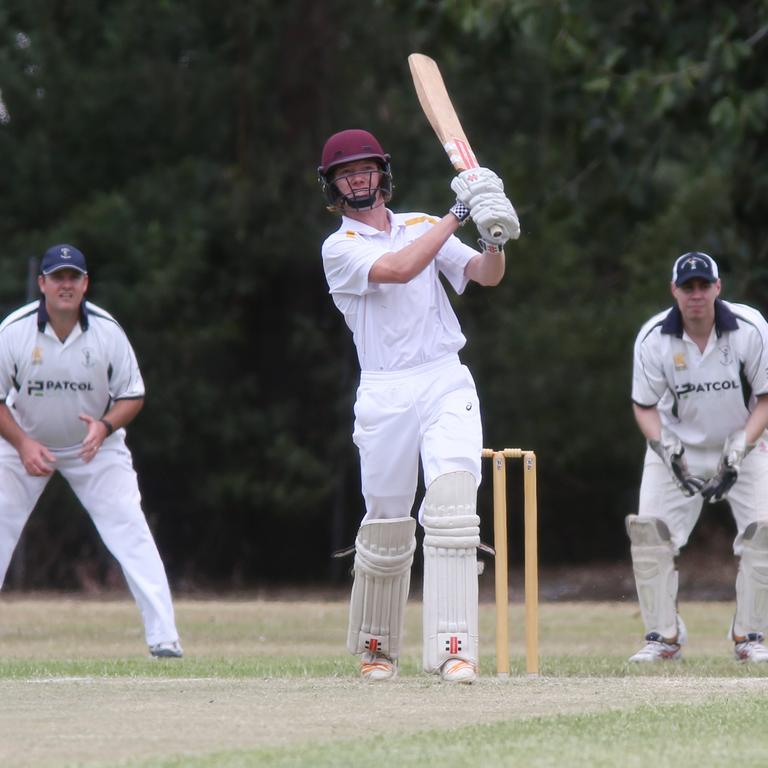 Cricket: The Glens Harrison Rideout.