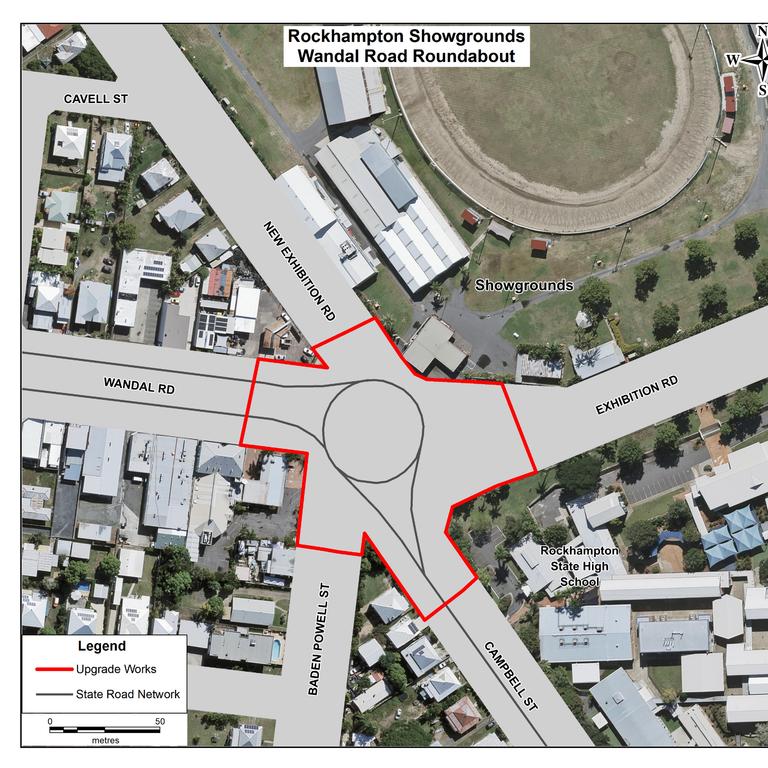 Road resurfacing works to start at Rockhampton roundabout | The Courier ...