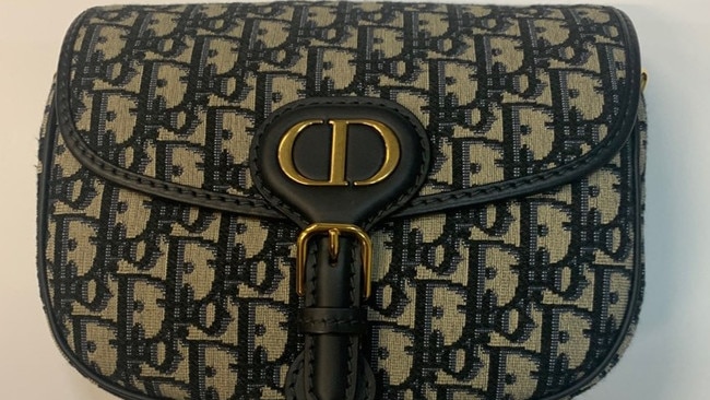 One of the designer bags seized by police. Picture: NSW Police