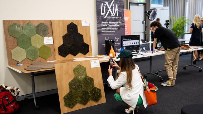 Stalls at the 'NQ Circular Futures' summit. May 2025.