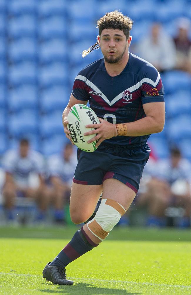 Ipswich SHS's Jack Laing in action. Picture: Jerad Williams