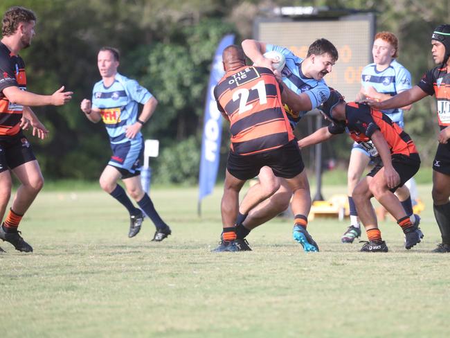 GCDRU round 2. Helensvale vs. Coomera. 1st Grade. 13 April 2024 Helensvale Picture by Richard Gosling