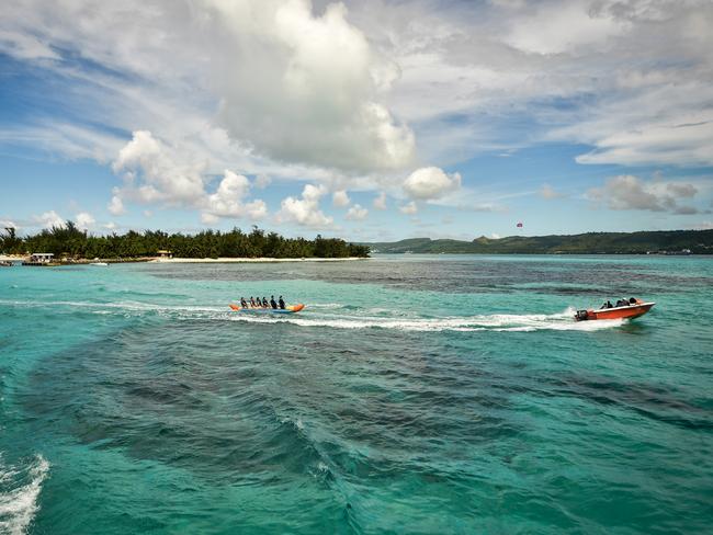 The Northern Mariana Islands in the Pacific Ocean near Guam are about as far from the US mainland as you can get while still technically being in the US. Photo: Getty Images.