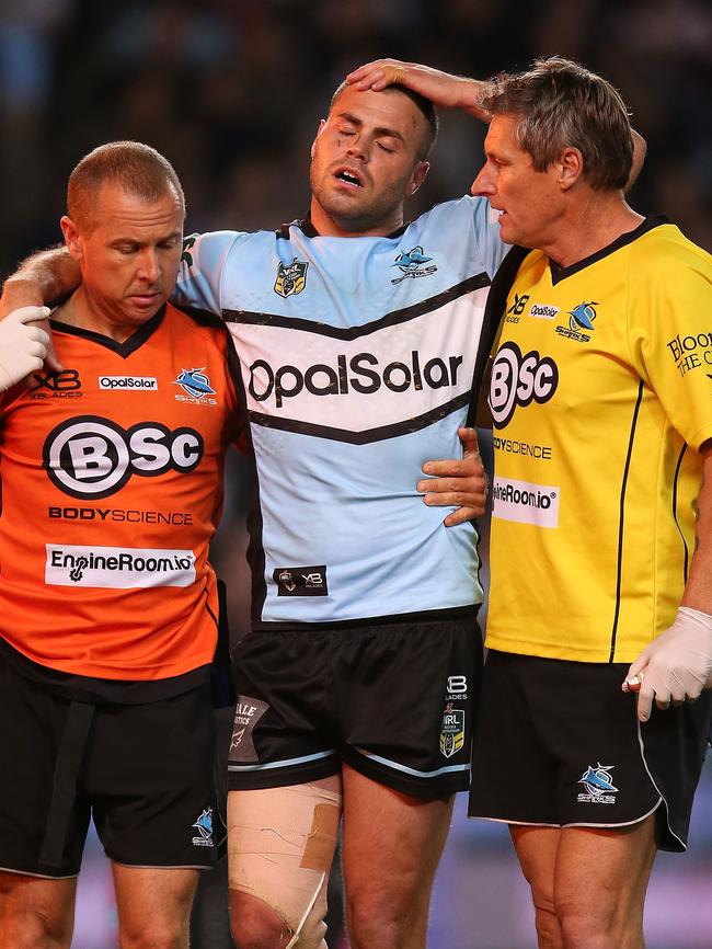 Graham’s injury means Cronulla have to change it up. (Jason McCawley/Getty Images)