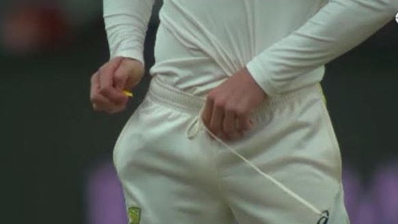 Cameron Bancroft was caught tampering with the ball in the Cape Town Test.