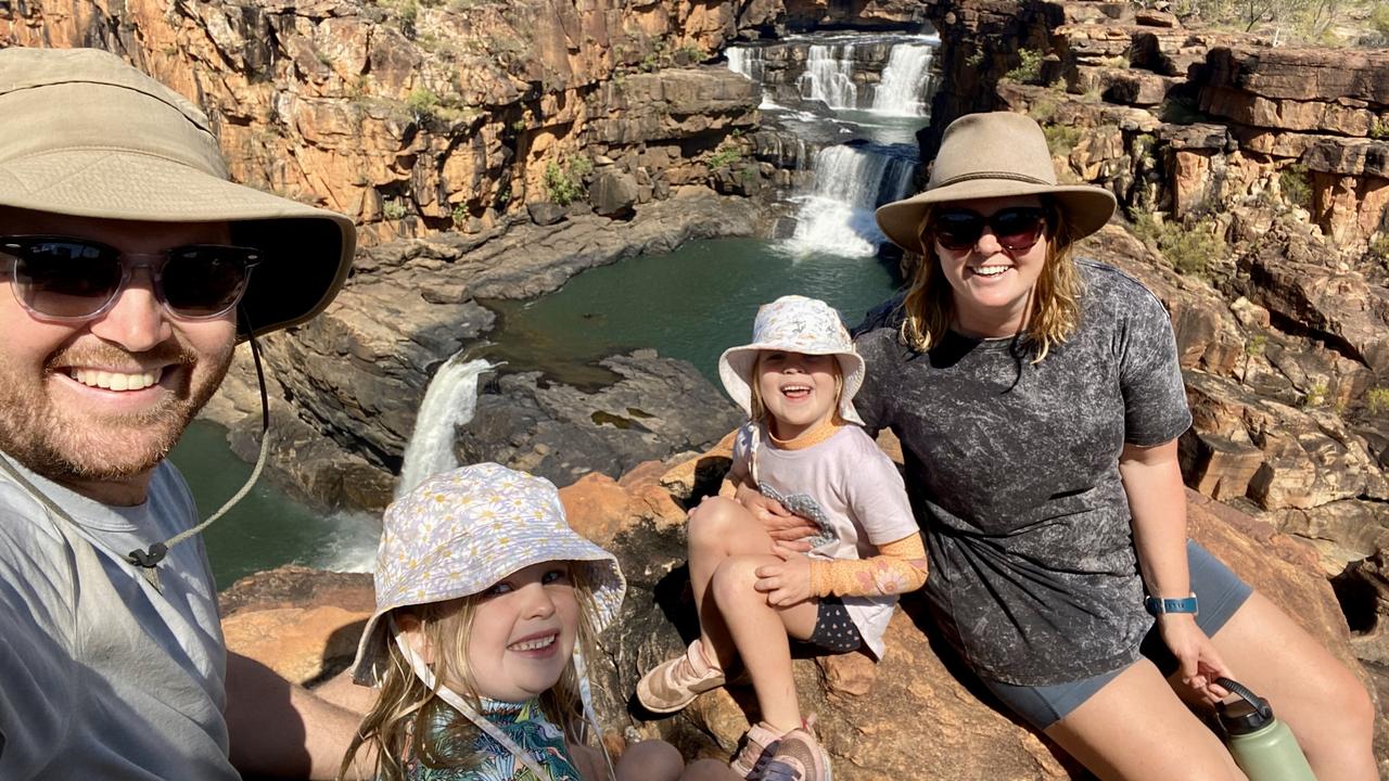 Hannah Stenning and her family spent the past year doing a big lap of Australia. Picture: Supplied