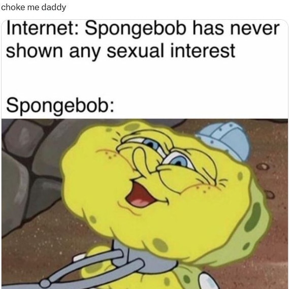 Sexual strangulation memes on social media have minimised the risks of and even romanticised the practice. Picture: X/@theMemesBot