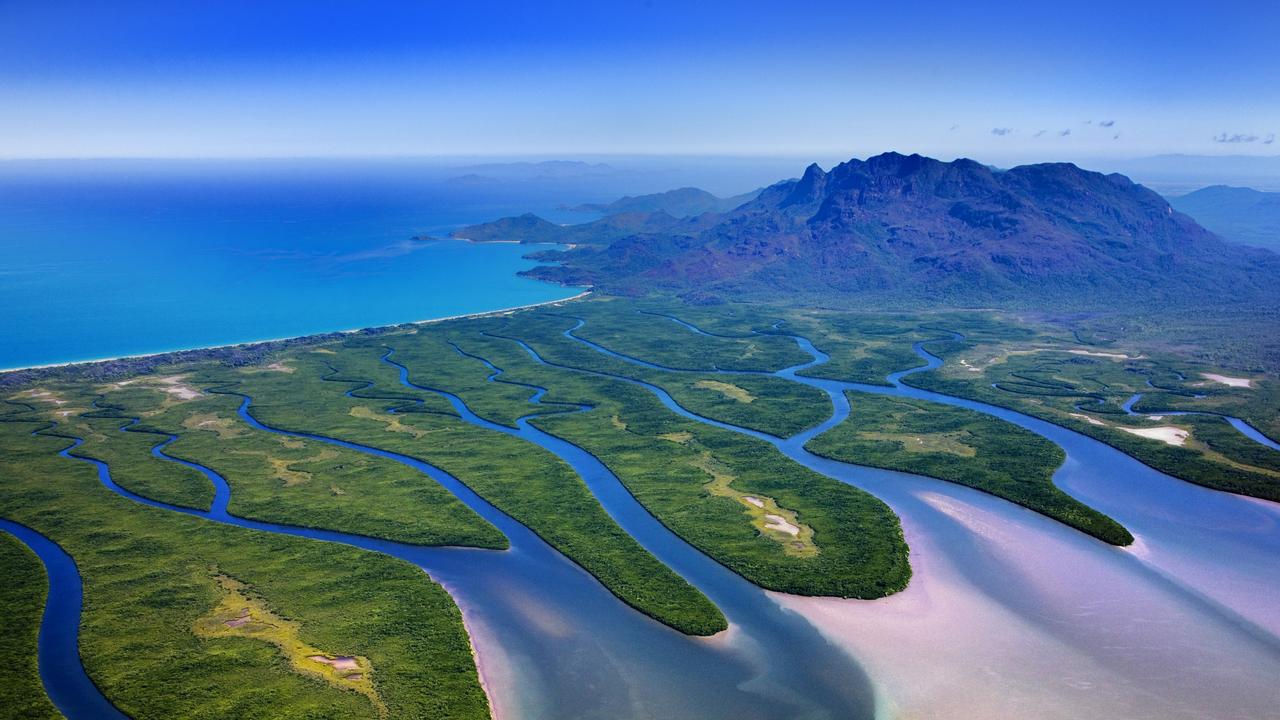 Hinchinbrook Island. Airviewonline unveils Australia's top aerial views captured or curated by veteran photographer Stephen Brookes. Picture: Stephen Brookes