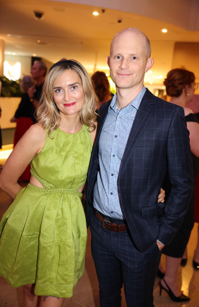 Hannah Carroll Chapman and Paddy Macrae at the Screen Forever SPA Awards at The Star Gold Coast for Gold Coast at Large. Picture, Portia Large.