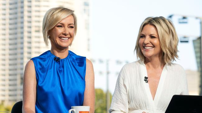 Deb Knight with Today co-host Georgie Gardner. Picture: Supplied