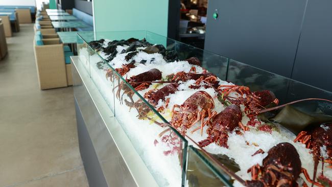 The Pacific Dining Room also features a brand-new seafood bar. Picture: Tim Hunter.