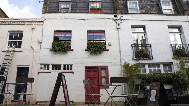 Ghislaine Maxwell's Belgravia property in London. Picture: Hollie Adams/Getty Images