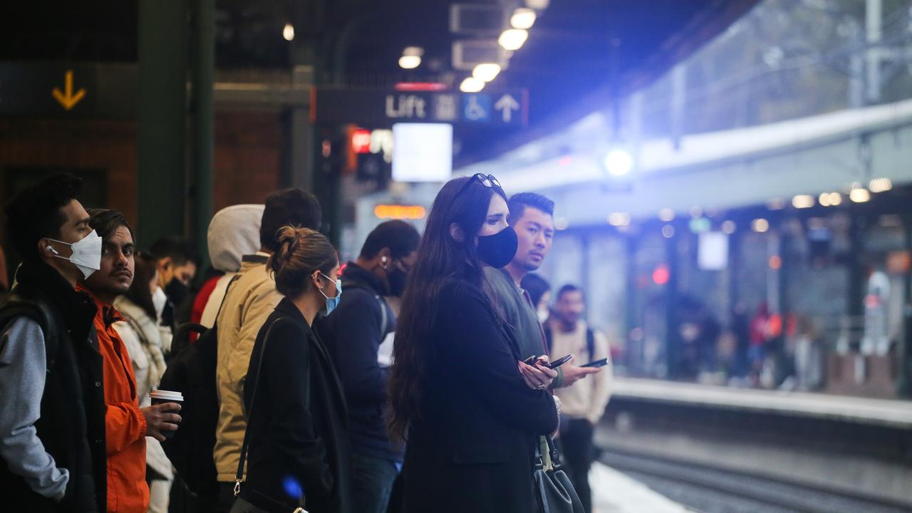 Commuters are being warned about delays as Australia’s biggest rail network continues to be disrupted. Picture: NCA NewsWire / Gaye Gerard