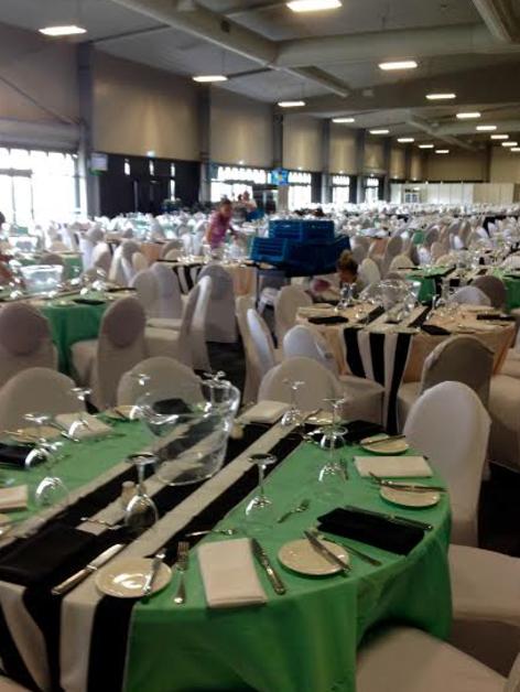 The new Gold Coast Events Centre set up for the Magic Millions.