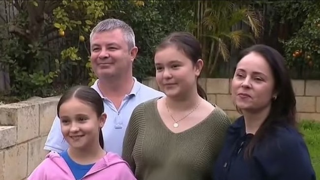 The Lemin family went through an ordeal. Picture: Channel 9
