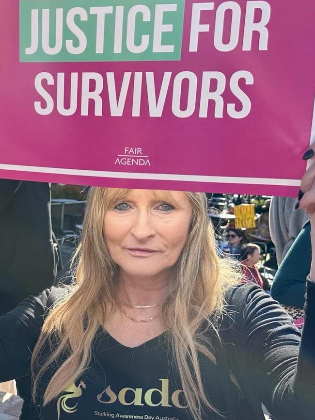 Stalking Awareness Day Australia founder Di McDonald says stalking remains a "major issue" for Australian women. Picture: Stalking Awareness Day Australia