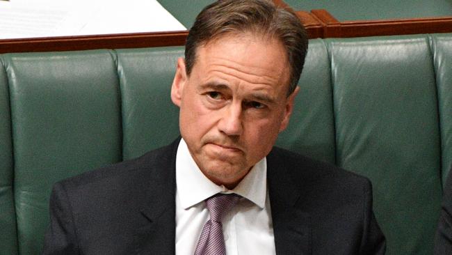 Minister for Health Greg Hunt. Picture: AAP