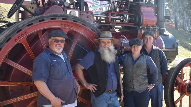 All the action from the 150th Ipswich Show on the 21st of May 2023, featuring Mark Abbott, Gary Olsson, Janelle Marshall and Craig Marshall from Queensland Steam and Vintage Machinery Society. Photographed by Georgie Walker.
