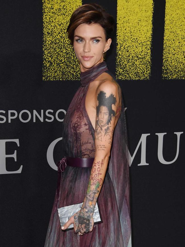 Ruby Rose retweeted The Daily Telegraph’s petition, calling it “amazing”. Picture: AFP Photo/Mark Ralston