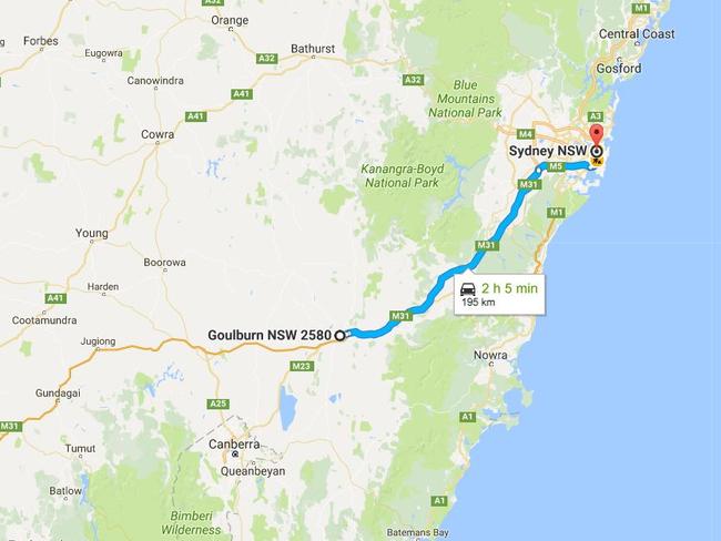 Living in Goulburn but working in Sydney could be the future.