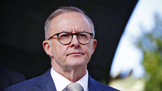 Federal Labor leader Anthony Albanese pictured in Sydney electorate of Bennelong. Picture: Sam Ruttyn