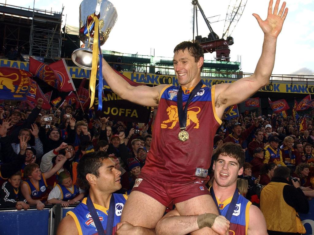 Alastair Lynch after Brisbane completed its threepeat in 2003.