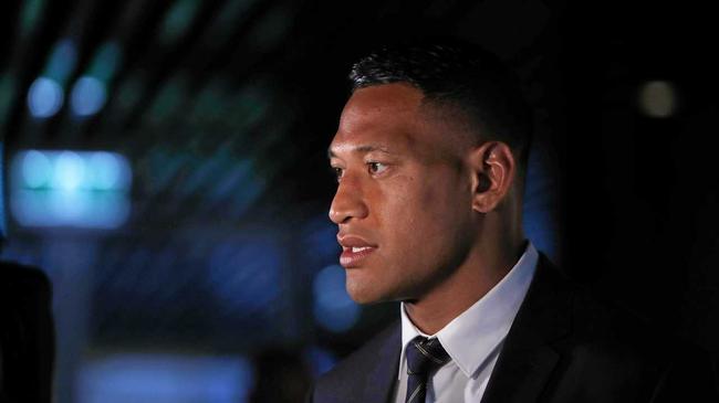 UNDER FIRE: Israel Folau has come under heavy criticism after he slurred homosexuals on social media last week. He has not been officially sanctioned by Rugby Australia as yet. Picture: DANIEL MUNOZ