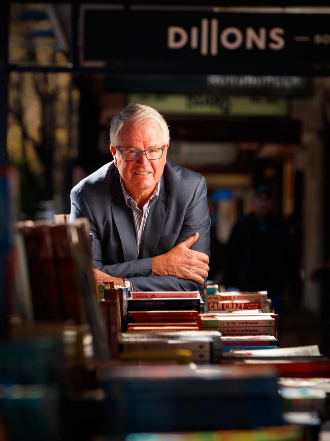 Dillons Bookshop owner Ross Dillon. Picture: Matt Turner